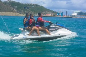 St Maarten waverunner rentals for cruise ship passeengers