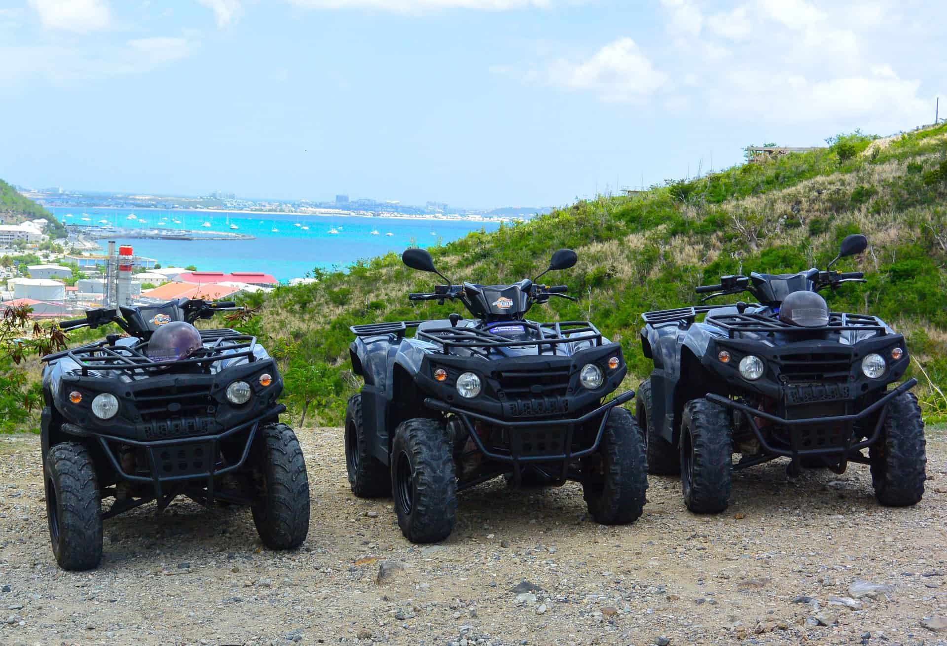 St Martin excursions ATV quad island tours