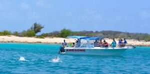 Private boat snorkeling and beaches on St Maarten